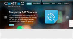 Desktop Screenshot of certecit.com