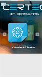 Mobile Screenshot of certecit.com