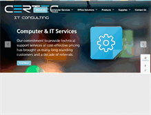 Tablet Screenshot of certecit.com